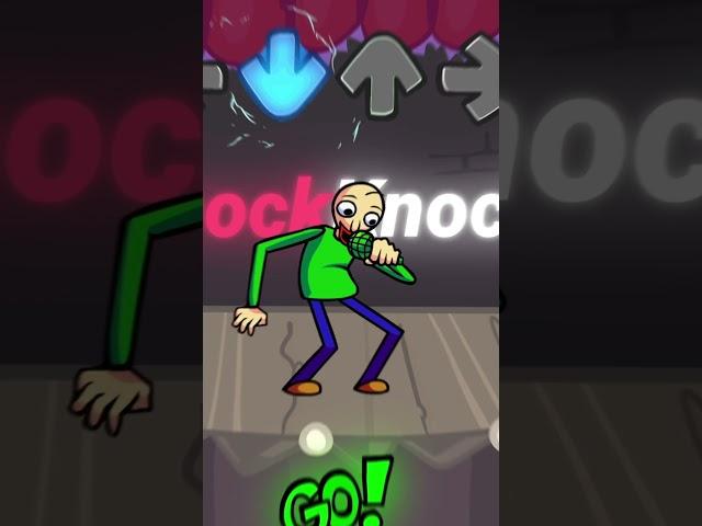 FNF Baldi's Basics Playground Test VS Gameplay #shorts