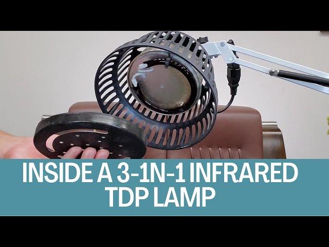 How to assemble a 3-in-1 TDP infrared lamp, and take a peak inside the lamp head.