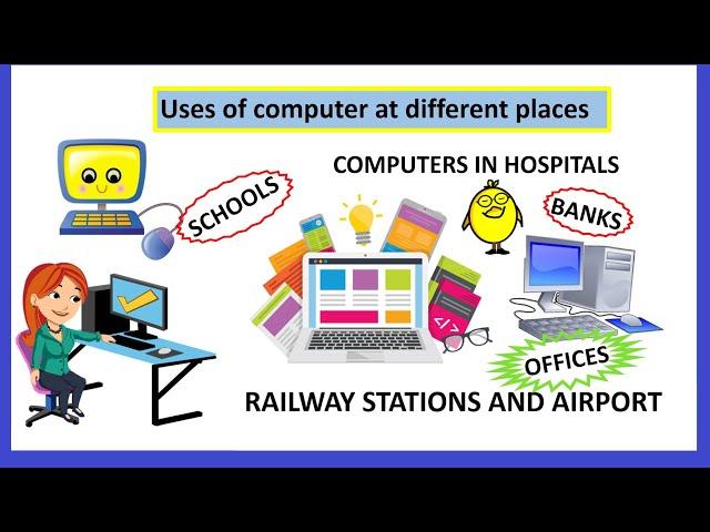 Class 2: Class 3: Uses of Computers at various places