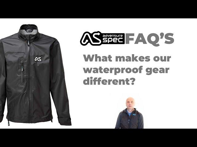 What makes our waterproof gear different?