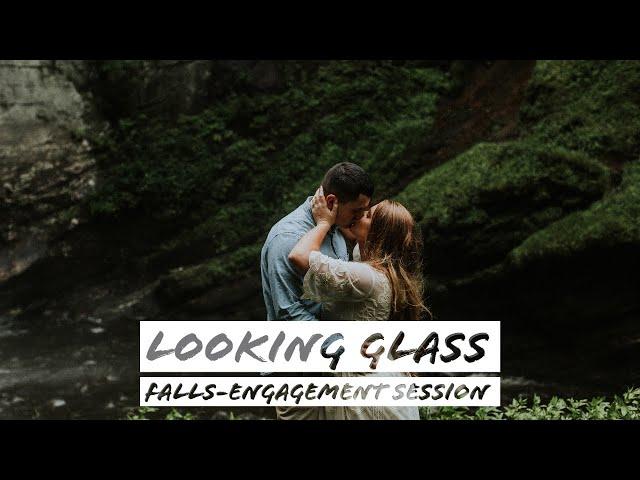 Looking Glass Falls Engagement Session