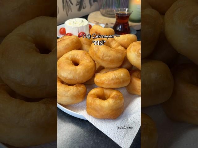 Böyle Lezzetlisi Yok!Yağ Çekmeyen Pişi Tarifi #shorts #kolaytarifler #pratiktarifler #recipe #food