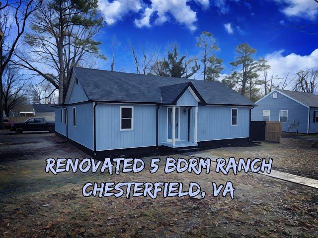 Stunning 5 BDRM Ranch w/Garage for Sale Chesterfield, VA +$420K+