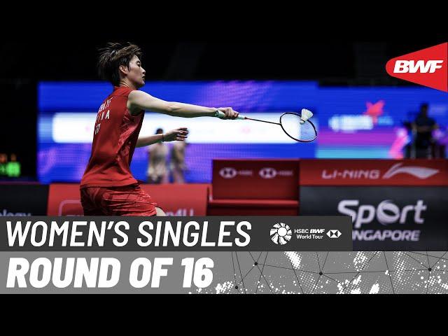 KFF Singapore Badminton Open 2025 | Chen Yu Fei (CHN) [5] vs. Pusarla V. Sindhu (IND) | R16