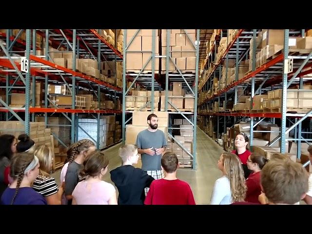 CMS 7th Grade Tours CBC Group Distribution Center