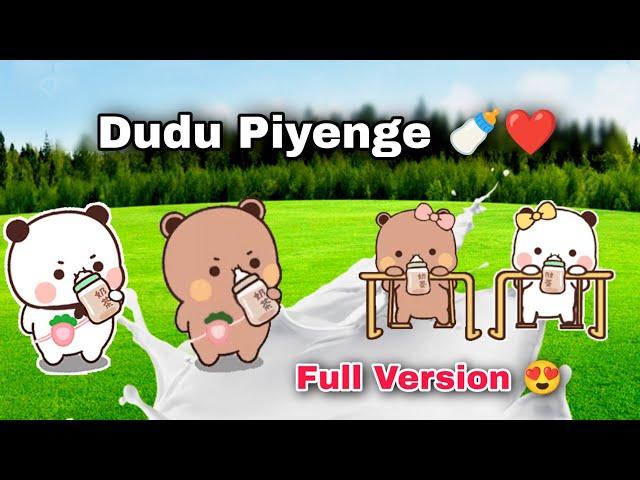 Dudu Piyenge  Full Version Song |Mou Das|#dudupiyenge #bubududu #bearpanda  #bubududushorts