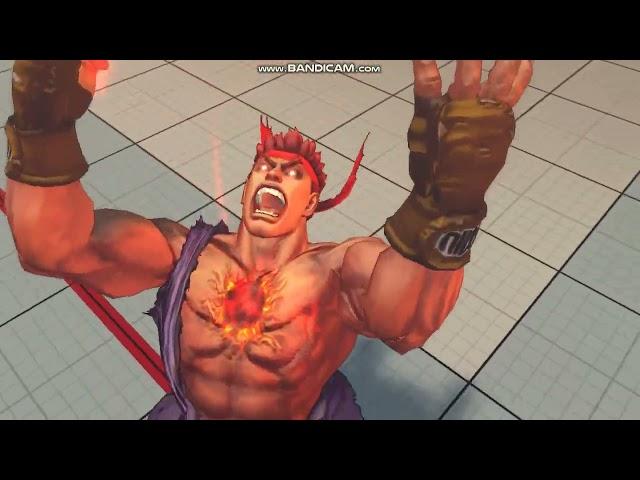 Ryu transform into evil Ryu