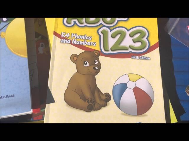 ABeka Homeschool K 4 Curriculum and Throwback Thursday