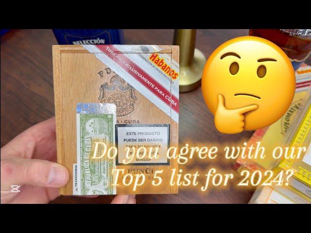 “Top 5 Cuban Cigars of 2024 – Do You Agree with Our List?” FULL list on our channel now