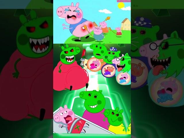 Peppa Pig  Transformation dance song Tiles hop edm dame tu casito #peppapig #dametucosita