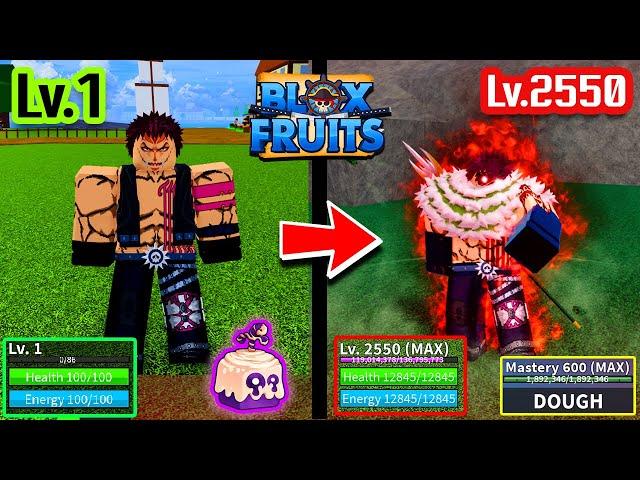 Blox Fruits เวล 1 ถึง 2550 ตอนเดียวจบ! | คาตาคุริ ผลโมจิตื่น เผ่า V4 ตัน !