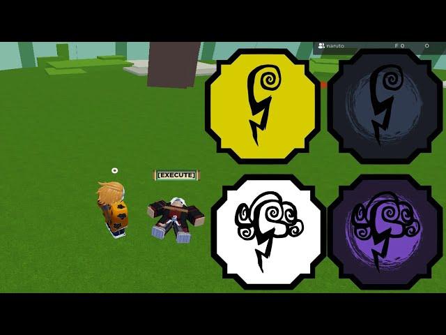 Shock Jutsu Only Combo!! (lightning jutsu) | Shindo Life Roblox