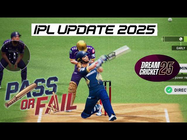 IPL update 25 - GT vs KKR Dream Cricket 2025 Review