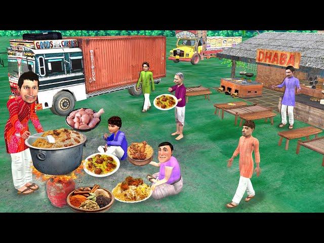 Truck Driver Chicken Cooking Vs 5 Star Hotel Chef Cooking Challenge Hindi Kahaniya Moral Stories