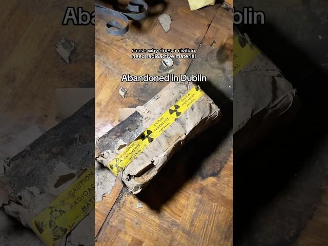 An unsuspecting bungalow hides radioactive material in a reinforced basement #urbex #ireland #dublin