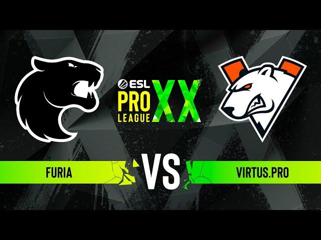 FURIA vs. Virtus.pro - ESL Pro League Season 20 - Group D