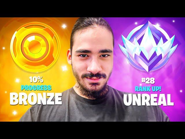 Bronze to Unreal Ranked SPEEDRUN (Fortnite Season 2)