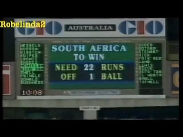 The untold Story of  the infamous South Africa vs England 1992 WC semi final