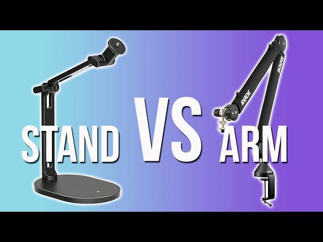 RODE DS2 DESK STAND OR BOOM ARM?