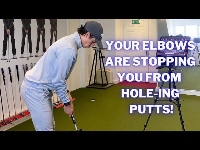 HOW YOUR ELBOWS ARE AFFECTING YOUR PUTTING STROKE