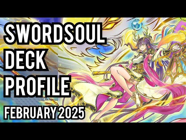 BEST! Swordsoul Tenyi Deck Profile! FEBRUARY 2025! (POST SUDA)