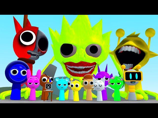 WHAT IF ZOONOMALY MONSTERS COMBINED WITH HORROR SPRUNKI In Garry's Mod