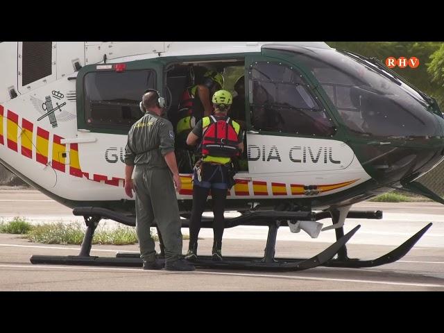 La GC desplega un operatiu amb 750 agents  per fer front a les greus inundacions a València