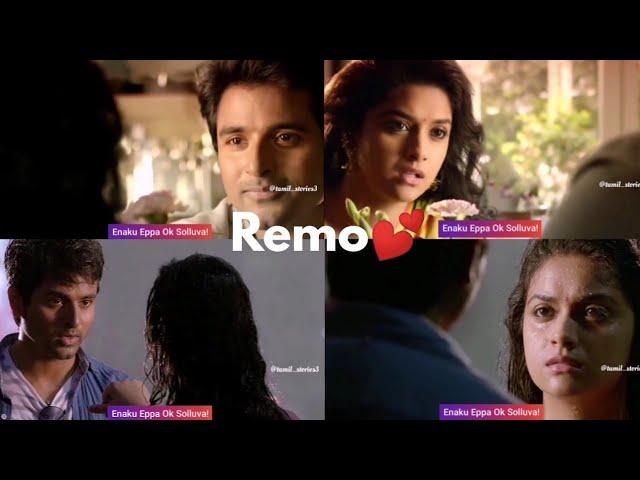 Remo Tamil movie Love dialogue whatsapp status video 