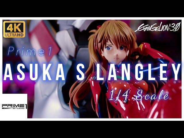 Prime 1 Studio P1S Evangelion Asuka Langley Entry Plug 1/4 Scale Statue Figure Unboxing Review