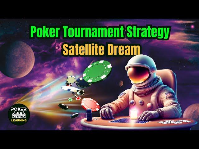 poker tournament strategy : Satellite