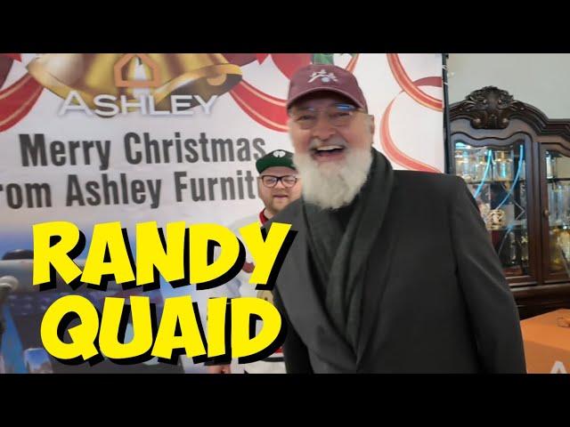 RANDY QUAID MEETS THOUSANDS OF FANS!