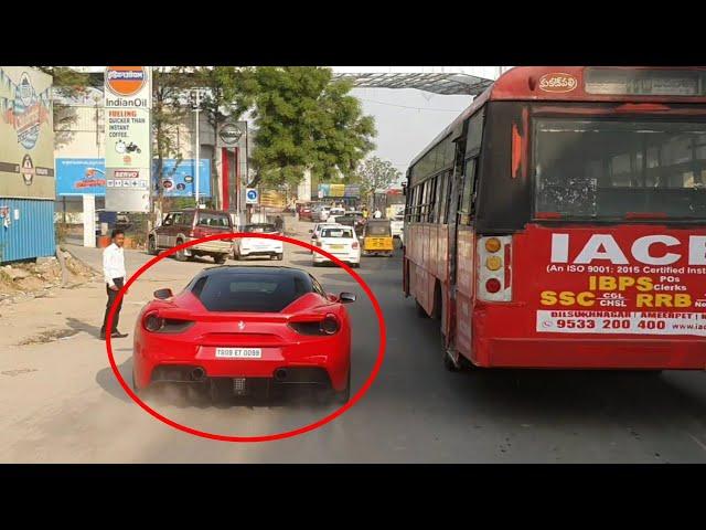 5 Supercars Go Crazy / Acceleration / Hyderabad India