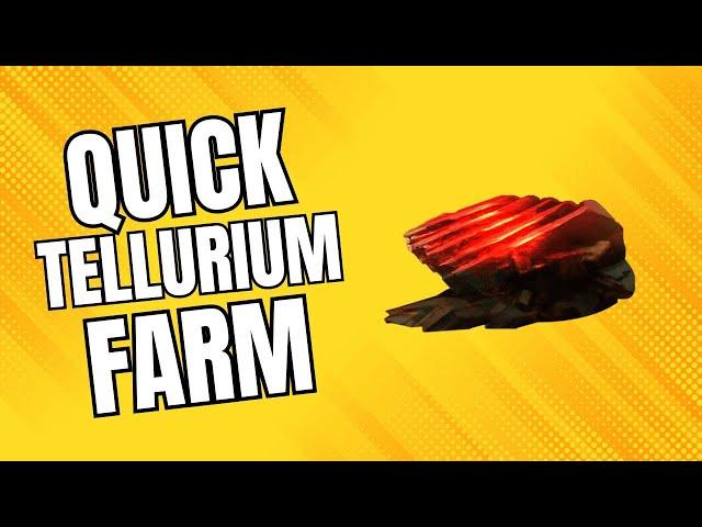 How to get Tellurium in Warframe