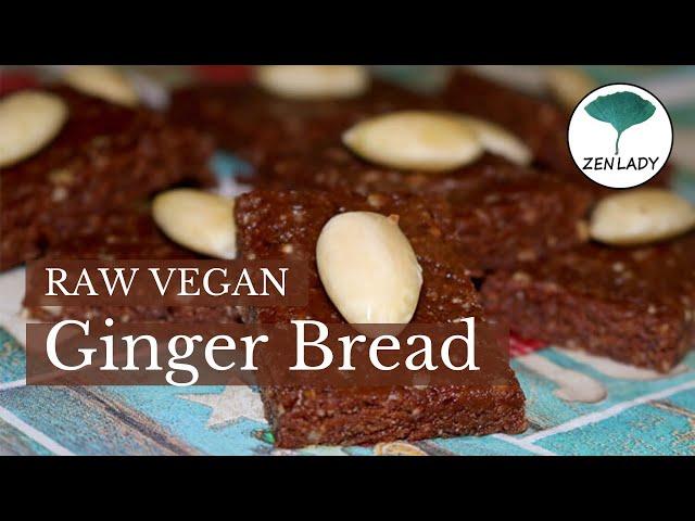 Raw Vegan Gingerbread Roh Vegan 生ビーガン Zen Lady Tokyo Japan