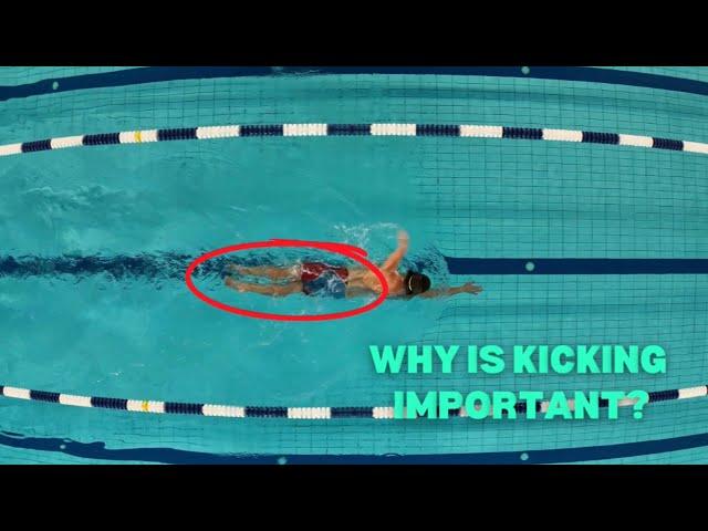 Is kicking really that important in swimming? #swim