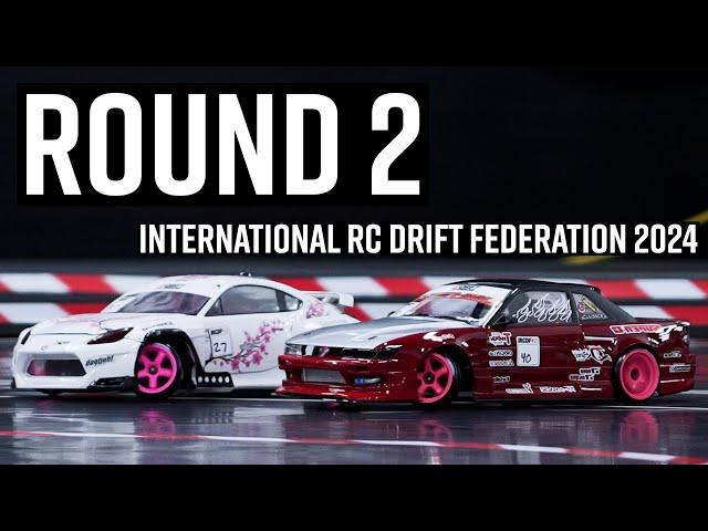 RWD RC DRIFT COMPETITION! // International RC Drift Federation Round 2 at AB Drifthouse 2024