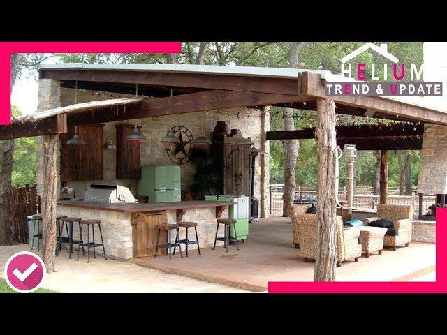 BEST COLLECTION!!! 40+ Rustic Outdoor Kitchen Ideas That You May Have Never Seen Before  - HELIUM