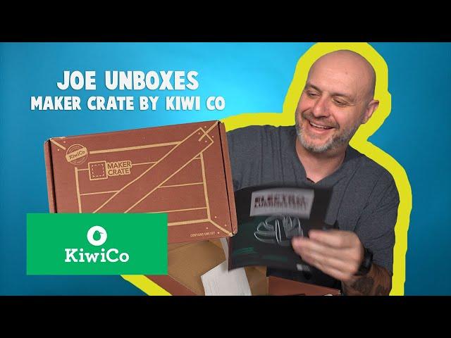 Joe Unboxes! Maker Crate from Kiwi Co.