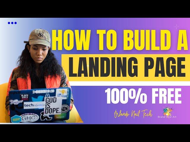 How to: Build a landing page 100% free with Jotform