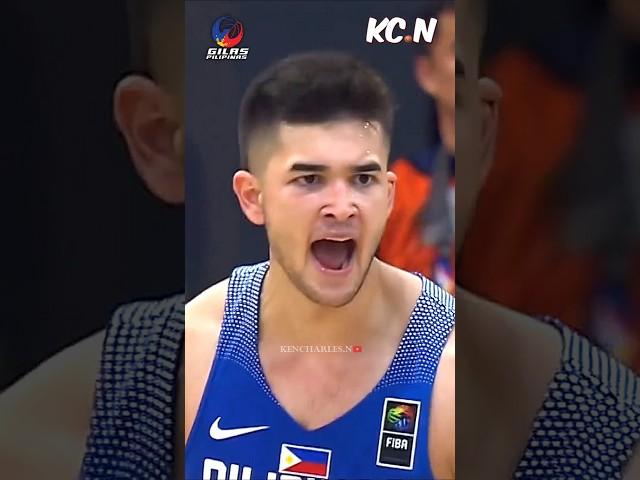 TRASH TALK LED TO DUNK! Kobe Paras vs Malaysia! #shorts