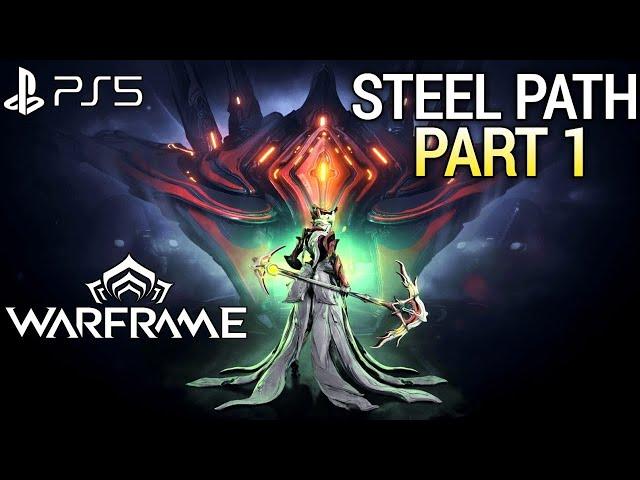 Steel Path Warframe 2024 Gameplay Walkthrough Part 1 Gauss Prime Build | Warframe Beginner 2024 PS5