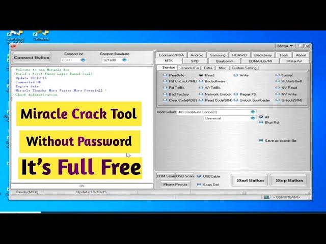 XTM Miracle Thunder 2.89 Free Crack Tool 2025 || Miracle Thunder 2.89 Free Crack Tool 2024