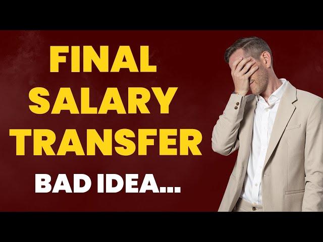 Is It A Good Idea To Transfer Final Salary Pension? 