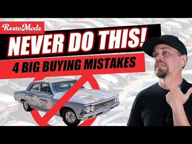 4 Mistakes To Avoid When Buying a RestoMod Project - Fix or Pass 18