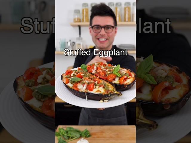 Stuffed Eggplant: a veggie-packed dinner idea