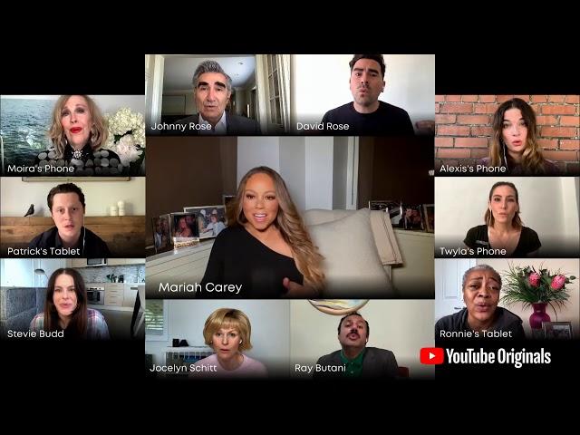 Mariah Carey Hero Live Zoom Special June 2020 David Rose Reaction Schitt's Creek Salute To Teacher