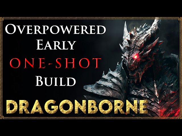 OP Early Dragon Borne One Shot God | Best Elden Ring Early Faith Bleed Start w/ +9 Dragon Communion