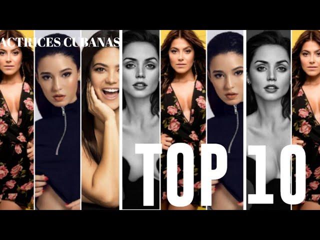 TOP 10,"Las Actrices Cubanas más Famosas"/Seguidores,Instagram,Cuba/Cine,TV,Teatro,Ana Armas/JMY