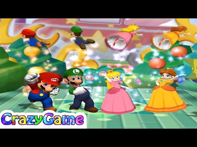 Mario Party 6 All Free-For-All Minigames Gameplay | Crazygaminghub