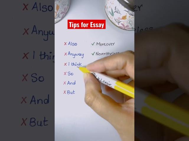 Tips for Essay